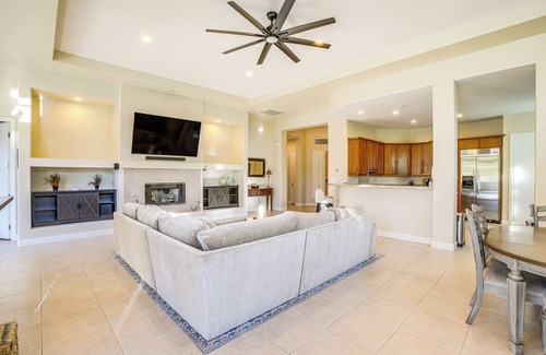 Rancho Mirage House | Saltwater Pool & Hot Tub at Mission Hills Home!