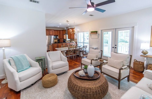 Dune Allen Beach House | Saltwater Retreat: 4 BR, 3.5 BA House in Santa Rosa Beach, Sleeps 10