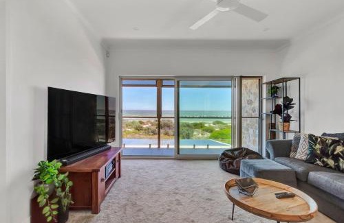 West Lakes Shore House | Sandpiper Retreat - Breathtaking Beachfront Panorama