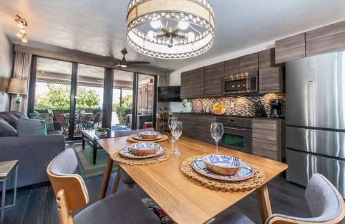 Red Hook Condo | Sapphire Beach Paradise, Bella Mar, B Building Modern Beach Level Condo