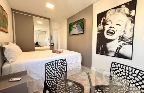 Centro Apartment | Sauna Academia Sinuca 3 min a Pé mar Ar quente