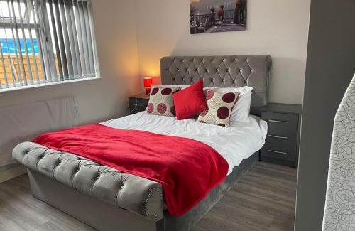 Aylestone Apartment | SAV Stays Apartments - 2 Bed Cosy Flat Saffron Leicester