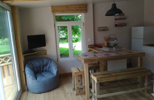 Beussent Ski Chalet | Scandinavian style gîte "le clos du cygne" not far from Le Touquet and Berck!