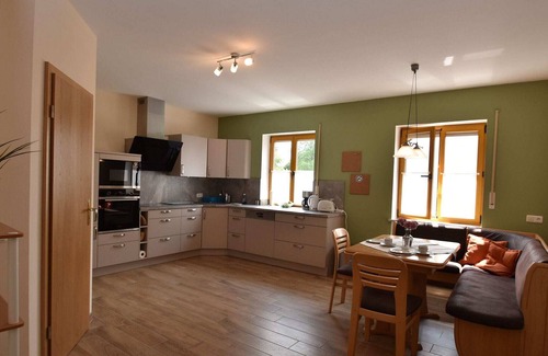 Tannesberg Apartment | Scenic Apatrtment in Tännesberg with Balcony