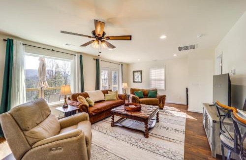 Ferguson House | Scenic Mtn Views and Fire Pit Modern Lenoir Retreat