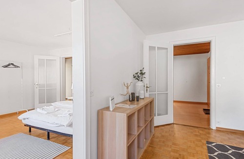 Lucerne Apartment | Scenic riverside retreat: Lucerne's heart