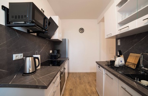 Ilversgehofen Apartment | Schöne Groß Ferienwohnung 78m² Ideal für Familie 3 Schlafzimmer Zentrumnah 1.og