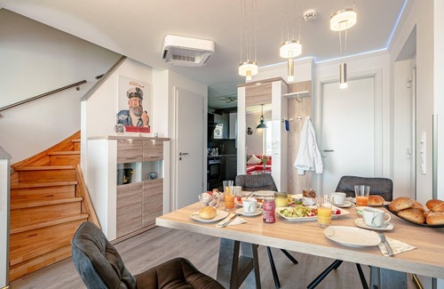 Olpenitz Villa | Schleivilla Kapitän James Cook 2 Olpenitz, allergikerfreundlich, Wasserbett, 3Zi. Top