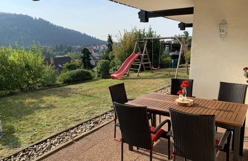 Scheuern Apartment | Schlossblickwohnung Schiel, 60sqm, terrace, 1 bedroom, max. 4 persons