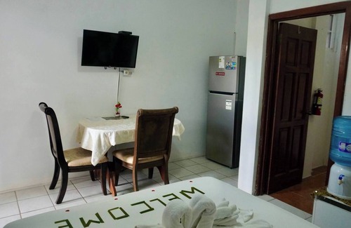 Belize City Apartment | Sea Belize RELAXING Studio w SeaView Pool, Deck & Kitchenette by Airport, 1st FL
