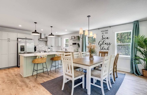 Southern Shores House | Sea Glass Shack | 2,025 ft to the beach | Private Pool and Hot Tub