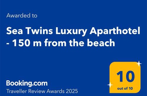 Sunny Beach Apartment | Sea Twins Luxury Aparthotel - 150 m from the beach