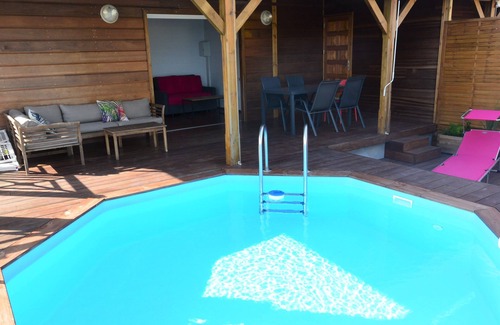 Le Marin House | Sea view bungalow/private pool/Ste Anne-Marin