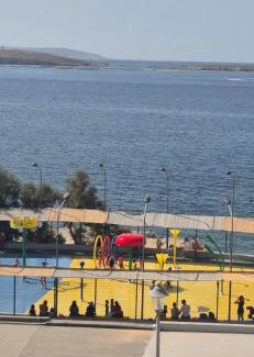 Qawra Apartment | Seafront living with private Garage