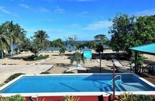 Sarteneja Apartment | Seafront tropical luxury private Casita w/pool Iguana Beach House Belize