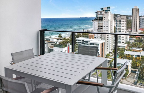 Burleigh Heads Apartment | Seaside sanctuary at Sandbar, where luxury meets breathtaking ocean views.
