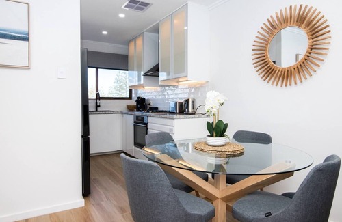Henley Beach South Apartment | Seaside Smart Home Coastal Chic at Henley Beach
