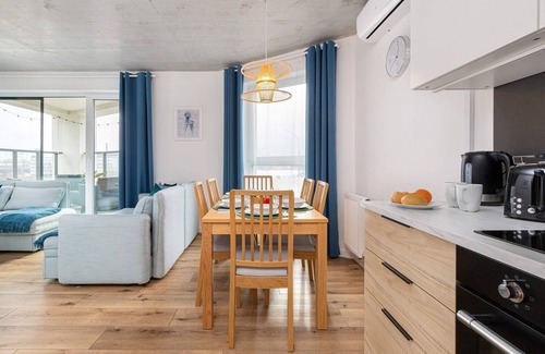 Gdynia Apartment | Seaside Terraces 13 | 10 Guests |AC | Parking