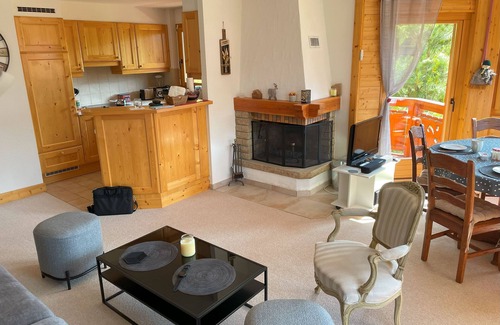 Barboleusaz Apartment | Seasonal rental in Gryon (VD) beautiful 3.5p apartment of 85m² with mountain view.