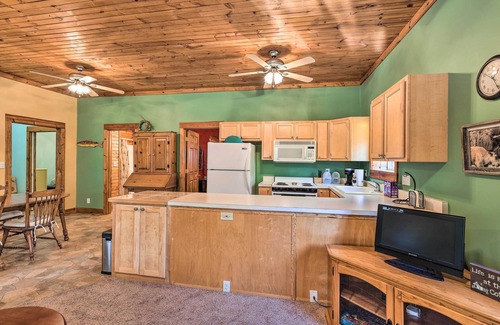 Bear Lake Cottage | Secluded Bear Lake Getaway w/Fire Pit & Porch!