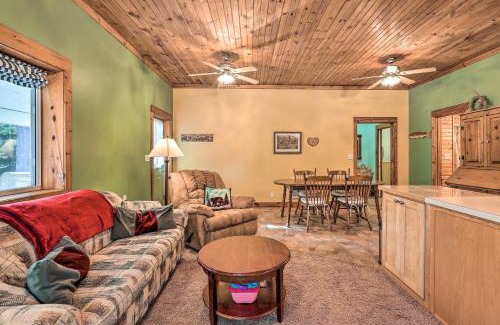 Bear Lake House | Secluded Bear Lake Getaway with Fire Pit and Porch!