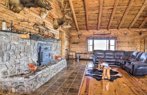 Belle Fourche House | Secluded Belle Fourche Cabin Group Friendly!
