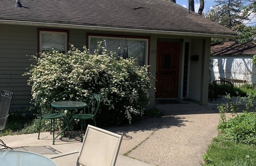 Waupaca Cottage | Secluded city cottage. 3 blocks from beach & Main Street shopping