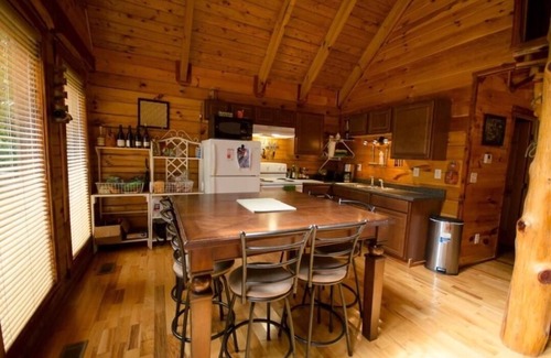 Rogers Cabin | Secluded, Cozy Cabin with Hot Tub in a heavily forested setting. Great Location.