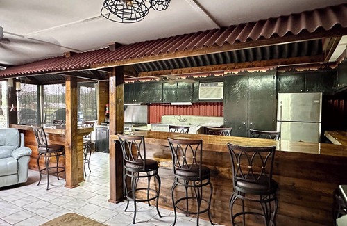 Eutawville Cabin | Secluded Farm Cabin Stay w/Animals + Hot Tub + Private Pool & More!