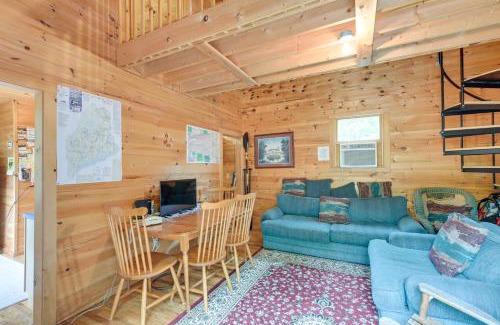 Harmony House | Secluded Harmony Cabin with Deck, Dock, Boats!