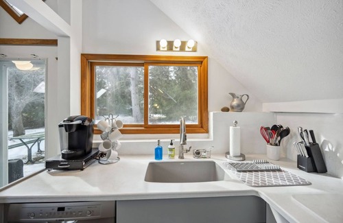 Burt Lake Cottage | Secluded hideaway in the woods! Renovated, well appointed 1928 cottage