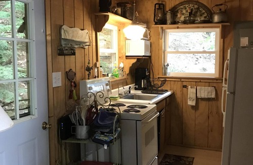 Rock Stream Cottage | Secluded seasonal Seneca Lake Cottage Overlooking the Lake
