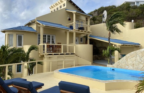 Oyster Pond Villa | Secluded Hillside Villa, Private pool & Endless Views, Bossa Nova