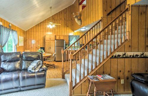 Watersmeet House | Secluded Woodsy Watersmeet Cabin with Fire Pit!