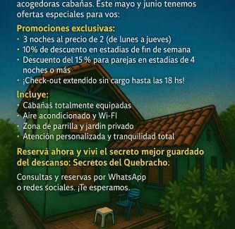 Capilla del Monte Ski Chalet | Secretos del quebracho