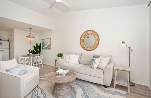 Ocean Side Village Condo | Seize the Rays · Luxury Beachside Condo · Half Mile from Beach