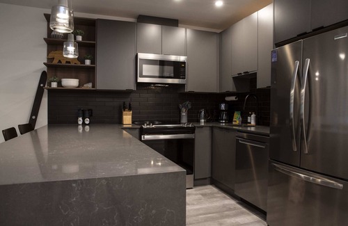 Revelstoke Apartment | Selkirk Staytion - Stylish Condo with Hot Tub