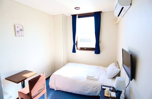 Hitachi Hotel | semi double room/Hitachi Ibaraki