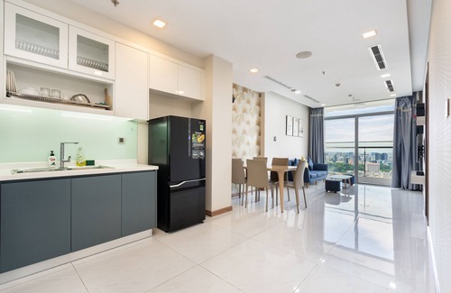 Hang Xanh Apartment | [SENS HOUSE]Highfloor Modern 2BR Apt@P6B -Free Gym