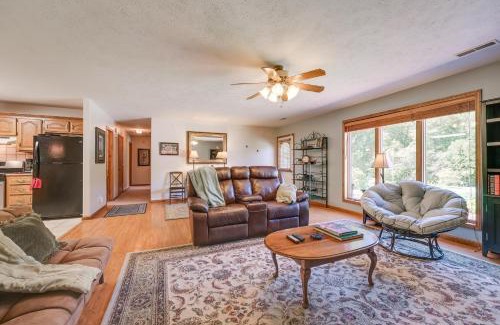 Squires House | Serene Ava Countryside Home with Deck and Fire Pit