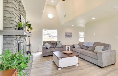 Burnet House | Serene Burnet Getaway with Buchanan Lake Views!