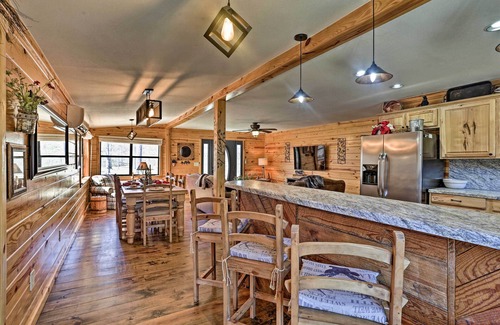 Big Cedar Cabin | Serene Cabins w/Decks & 8 Acres on Kiamichi River