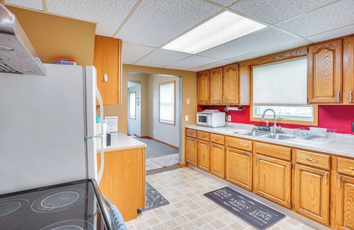 Devils Lake House | Serene Devils Lake House w/Deck + Fire Pit!