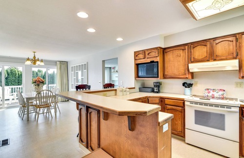 Forest Grove House | Serene Forest Grove Home w/Deck & Stunning Views!