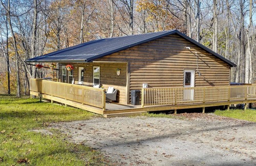 Logan Cottage | Serene Logan Retreat w/Hot Tub & Stargazing Dome