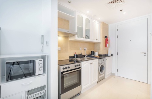 Al Hamra Village Apartment | Serene Studio Sea View Brand New Listing