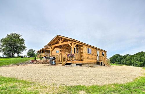 Blanchardville House | Serene Views Quiet Farmhouse Cabin in Wisconsin!
