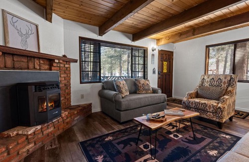 Woodlands House | Shepherd's Cabin - Gambrel cabin, spacious while still being cozy and inviting!