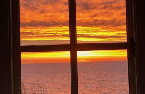 Gorran Haven Cabin | Shepherd's Hut Gorran Haven, Panoramic Ocean Views