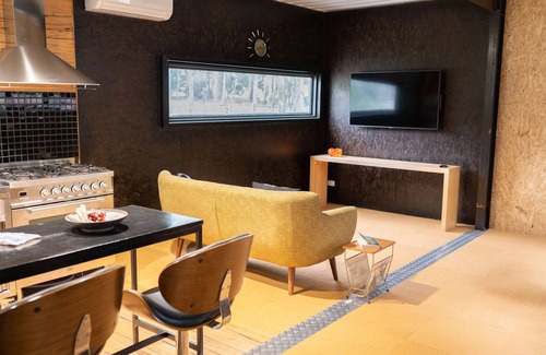 Trentham Villa | Shipping Container Living; Industrial fit out on bush block